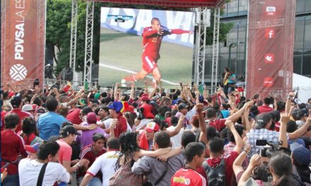 Encuentro de la Vinotinto con Argentina podrá verse en pantalla gigante