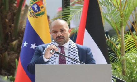 Embajador Alzaben: Apoyo de Venezuela a la causa palestina es incondicional