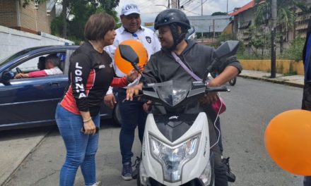 Jornada informativa busca reducir accidentes de niños en motos