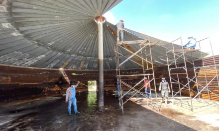 Inició construcción de tanque australiano en Urb. Gran Colombia