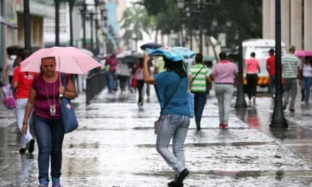 Inameh dice que habrá lluvias este 17 de octubre en Venezuela