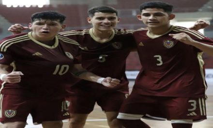 Doble victoria obtuvo Vinotinto Futsal en la Liga Conmebol Evolución