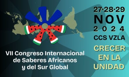 Comenzará VII Congreso de Saberes Africanos y del Sur Global