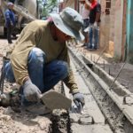 Culminada primera fase de la construcción de brocales en Guasimal