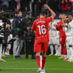 Jesús Navas se despide del fútbol jugando 25 minutos en el Santiago Bernabéu