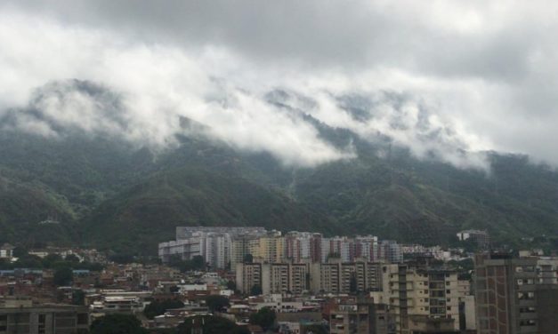 Inameh prevé este martes lluvias, lloviznas y chubascos en gran parte del país