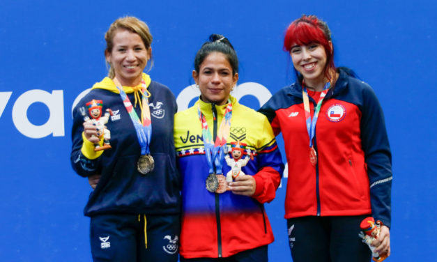 María Domínguez ganó medalla de oro para Venezuela en Ayacucho 2024