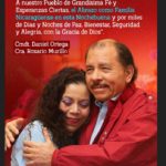 Presidente Ortega saludó a familias nicaragüenses por Navidad