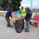 Ejecutivo municipal supervisó labores de limpieza en Costa de Oro