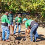 Reparada fuga de agua potable en la comunidad La Chivera