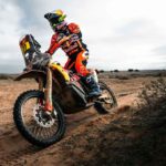 Argentino Benavides gana quinta etapa de motos en Rally Dakar 2025