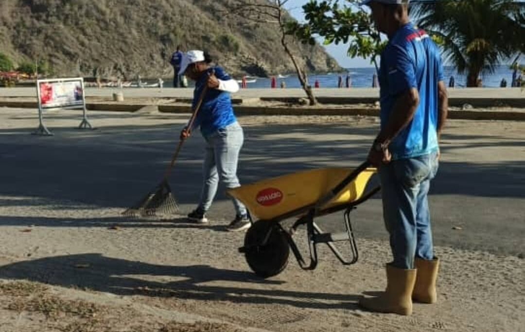 Costaragua realizó despliegue integral de mantenimiento en la cinta costera