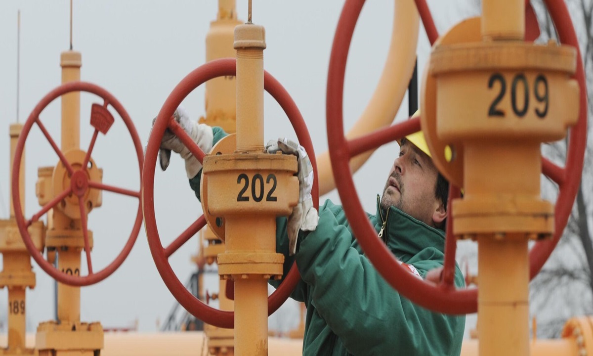 Reservas de gas en Europa disminuyen: Seis países están por debajo del 25%