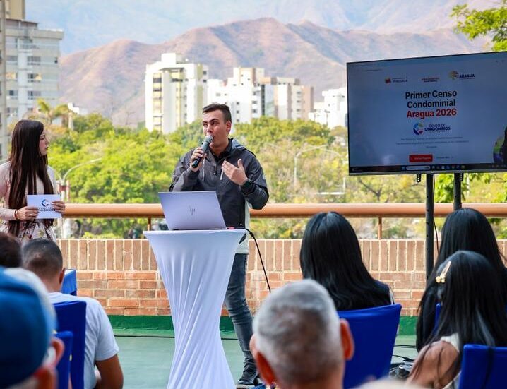 Gobernadora Joana Sánchez anunció el lanzamiento del censo condominial Aragua