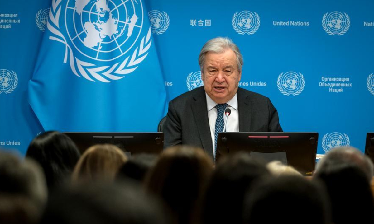 ONU pide cese de hostilidades y retorno al diálogo en Medio Oriente