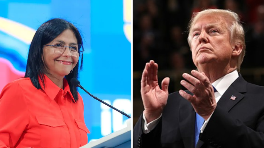 Trump dice que reconoce formalmente al Gobierno de Delcy Rodríguez en Venezuela