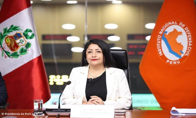 Dimite presidenta del Consejo de Ministros de Perú