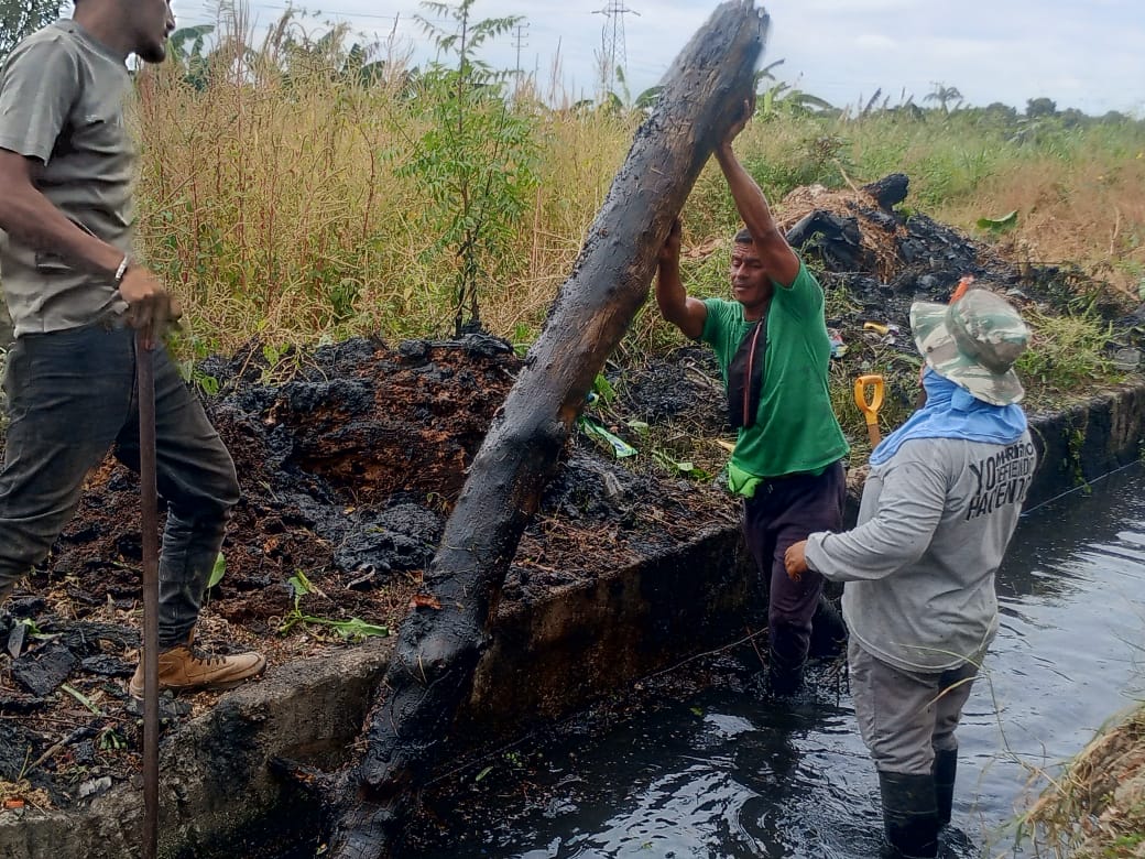 Cuadrillas públicas abordan principales cauces de Mariño