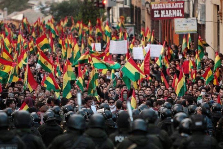 Sectores sociales en Bolivia se movilizaron para exigir balotaje