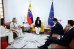 Presidenta encargada de Venezuela se reunió con director adjunto del Servicio Europeo de Acción Exterior