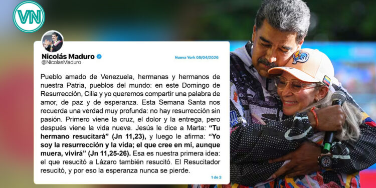 Presidente Maduro llama al reencuentro y la esperanza este Domingo de Resurrección 2026