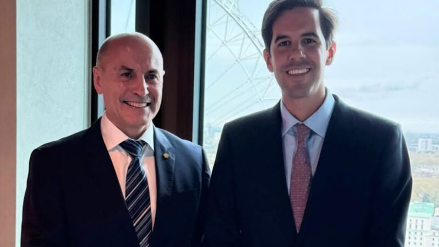 Viceministro para Europa y América del Norte se reunió con presidente de Shell