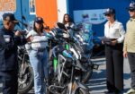 Policía municipal y PC cuentan con nuevas motos para garantizar seguridad de Sucre
