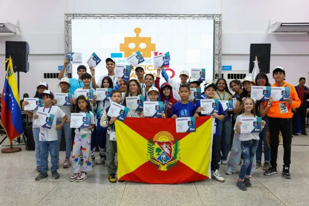 Aragua brilló durante Olimpiadas de Robótica y aseguró seis cupos al Nacional