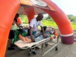 Ciclistas y senderistas de Ribas recibieron atención en jornada especial de salud