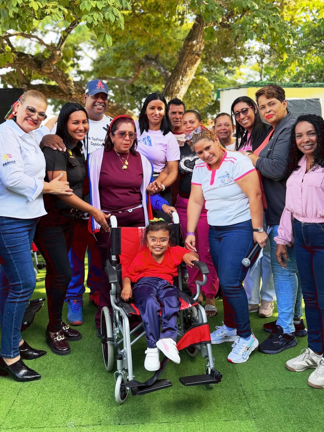 Entregan ayudas técnicas a niñas y niños del Centro de Parálisis Cerebral de Mariño