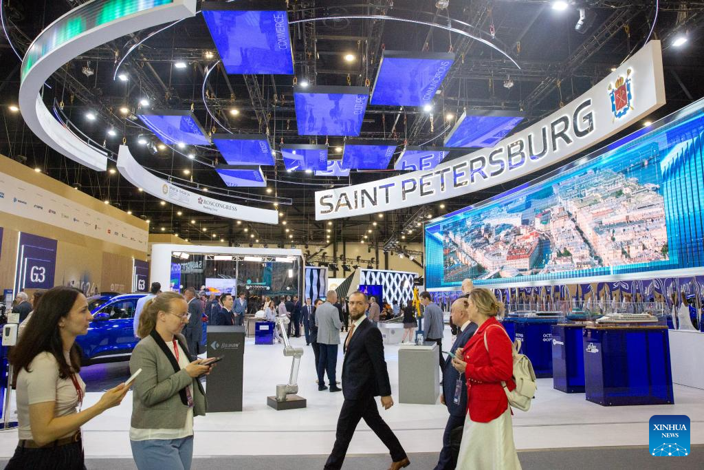 Inicia Foro Económico Internacional de San Petersburgo en Rusia