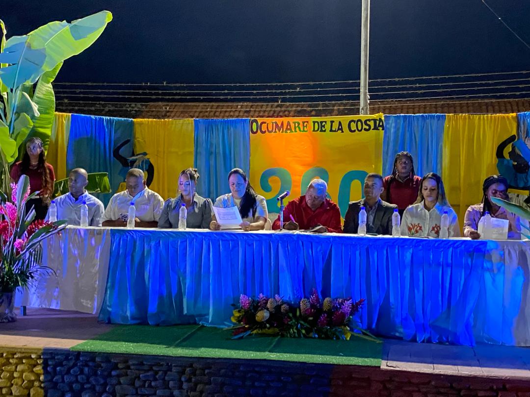 Ocumareños celebraron 260 años de historia