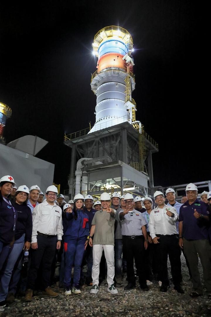 Reactivada maquina 3 de la Planta Termoeléctrica Termocarabobo