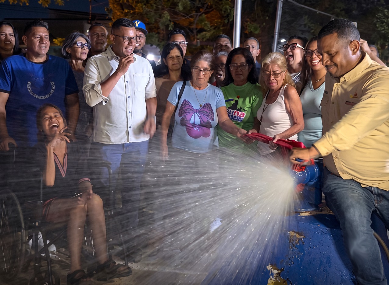 Las Buganvillas estrenan pozo de agua potable en Mariño