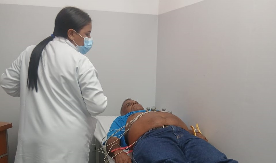 Cardiológico de Maracay brindó atención cardiovascular a 35 pacientes captados en comunidades