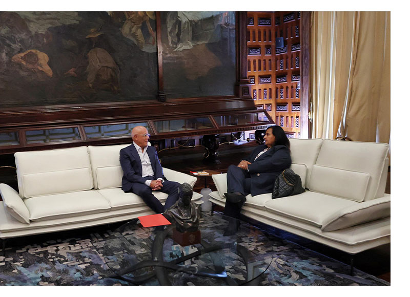 Jorge Rodríguez y Dinorah Figuera acuerdan «mesa técnica» para el diálogo político