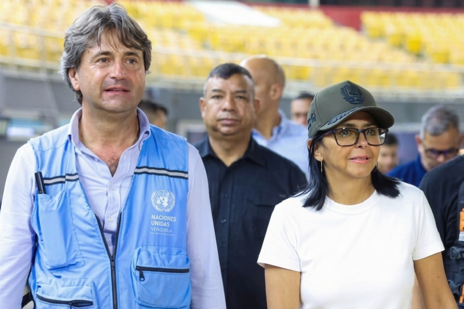 Delcy Rodríguez se reunió con la ONU para atender a los afectados por terremotos