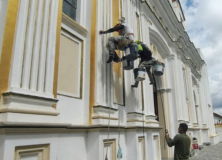 Avanza la rehabilitación del Santuario Diocesano de la Virgen de Montserrat