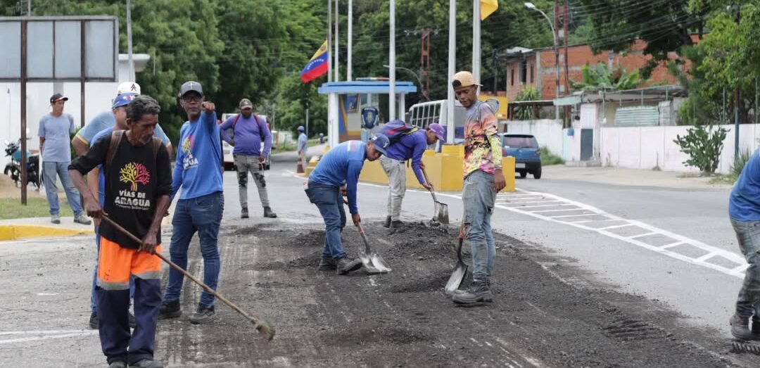 Labores de asfaltado optimizará Carretera Nacional Maracay-Mariara