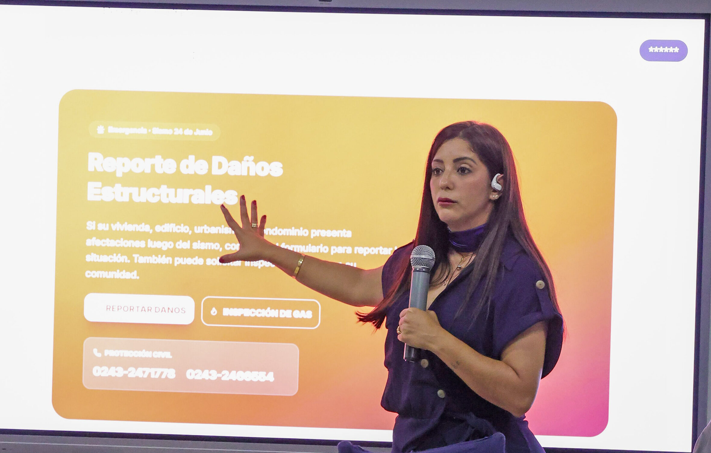 GBA ofrece acompañamiento a familias maracayeras afectadas por sismos