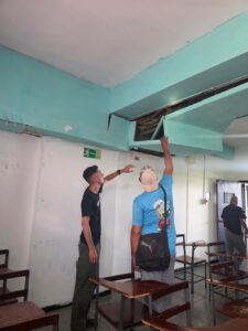 Espacios de Insajuv son rehabilitados tras ser afectados por evento sísmico