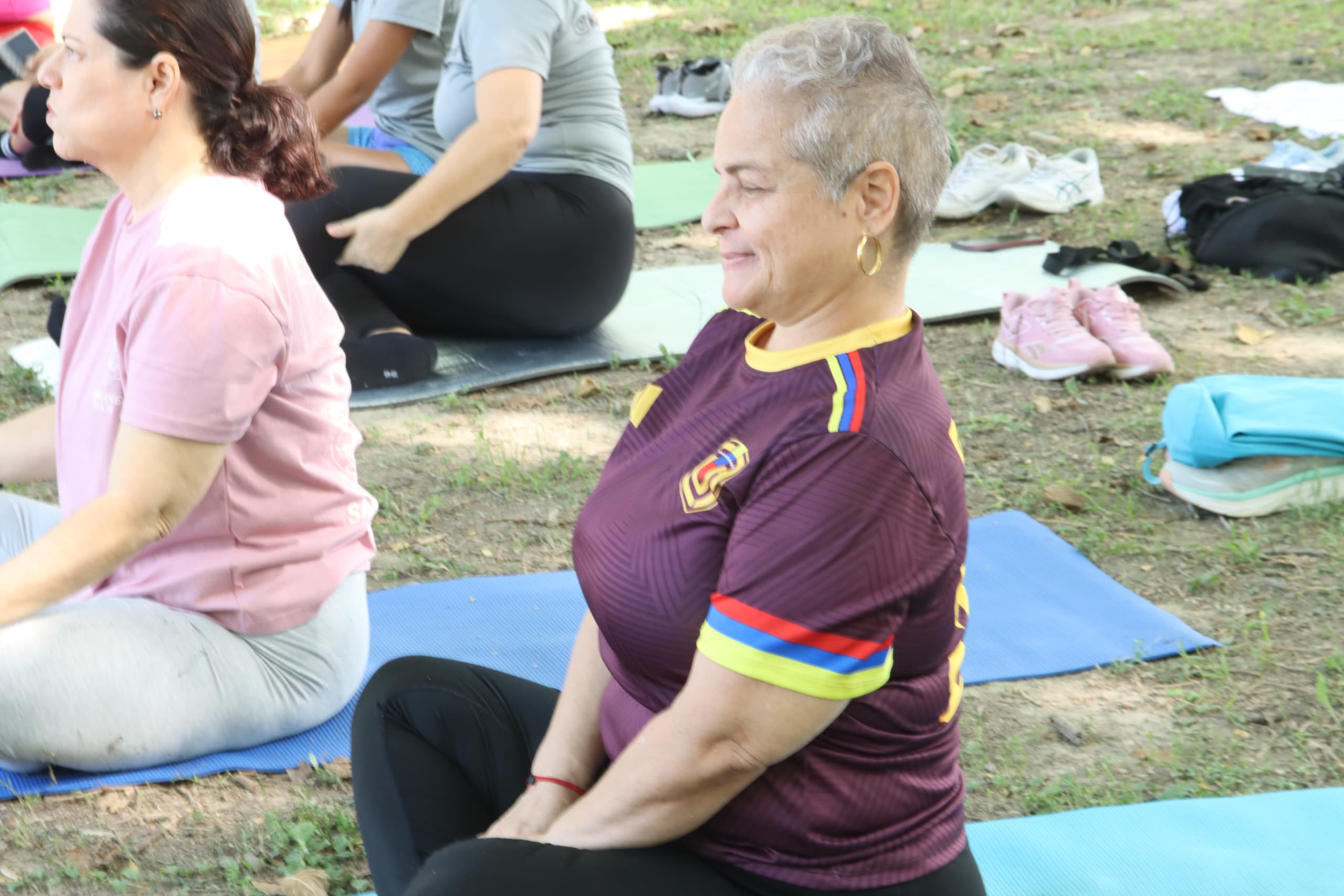Parque Santos Michelena se consolida como centro de sanación a través del yoga