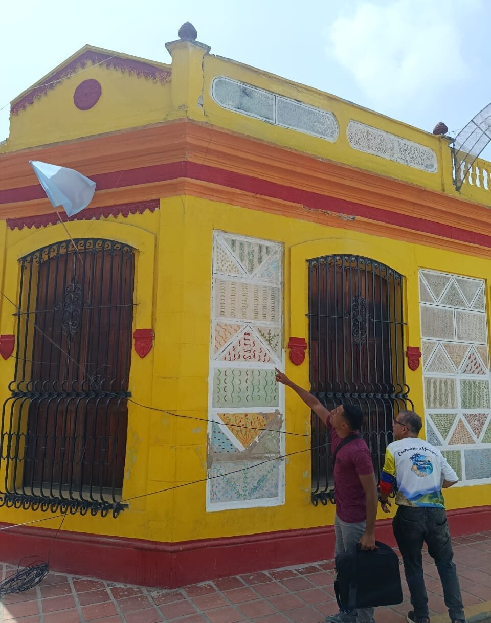 Alcaldía de Costa de Oro evalúa estructura de la Casa de la Cultura