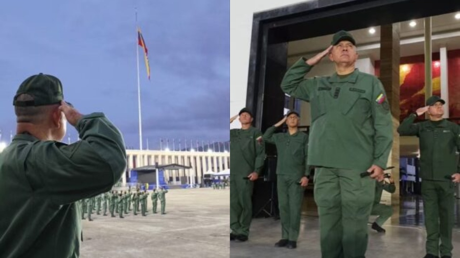 FANB conmemoró 215 años de la firma del Acta de la Independencia izando la bandera