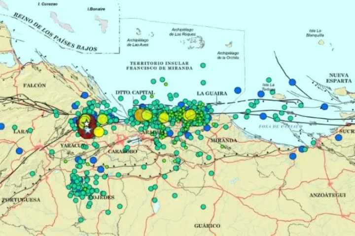 Funvisis ha registrado mil 204 sismos en Venezuela tras 18 días de monitoreo continuo