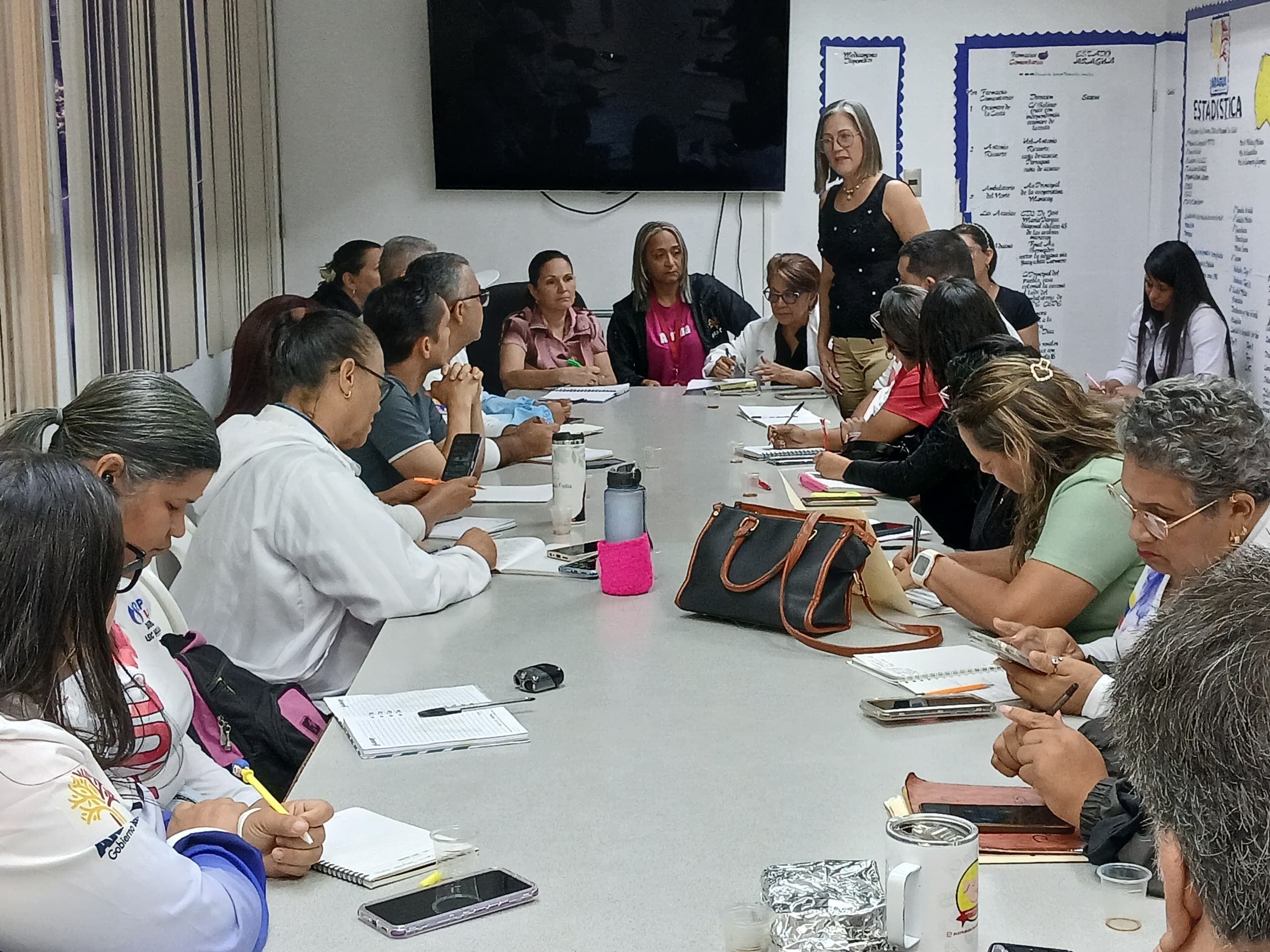 Fundación Barrio Adentro y directores de ASIC afinaron trabajo conjunto en Aragua
