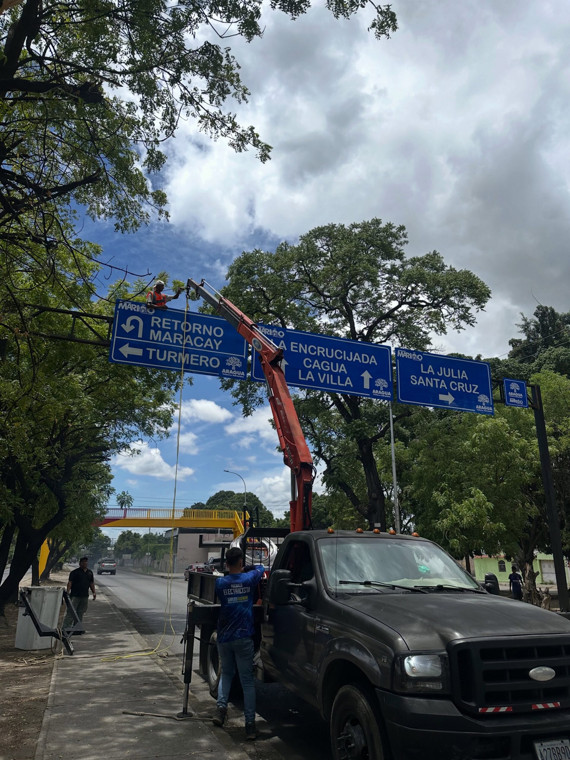 Avanza plan de señalización vial en la avenida Intercomunal Santiago Mariño