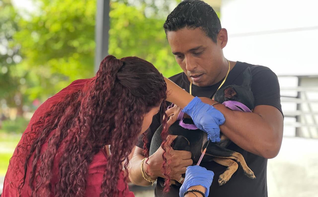 Plan Nacional Antirrábico llega a la séptima comunidad de Linares Alcántara