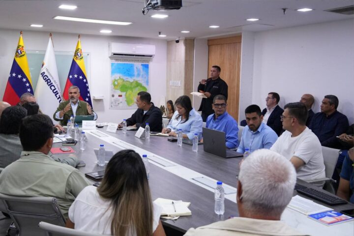Autoridades desarrollan mesa de trabajo con productores de arroz y el sector agroindustrial