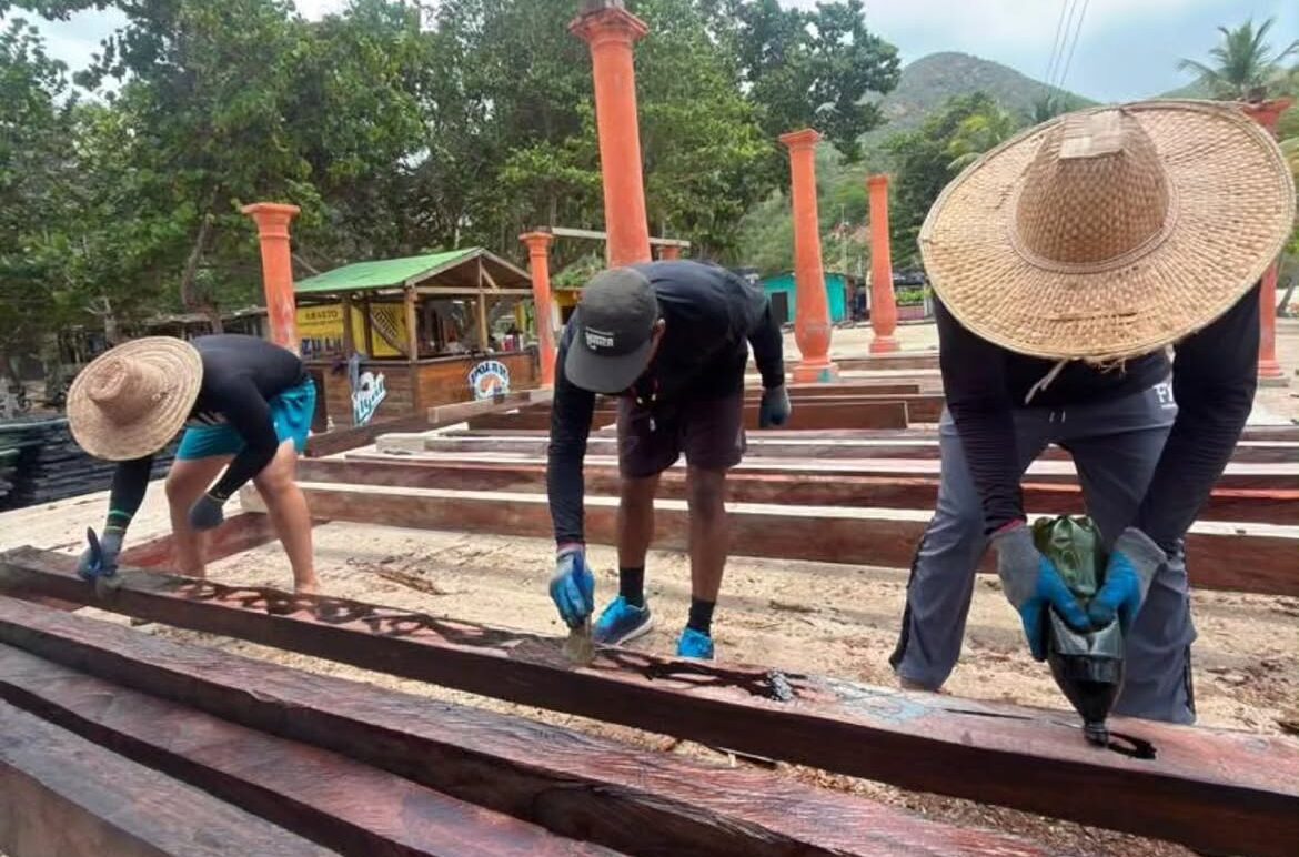 Caney de Cepe renueva su estructura en Chuao